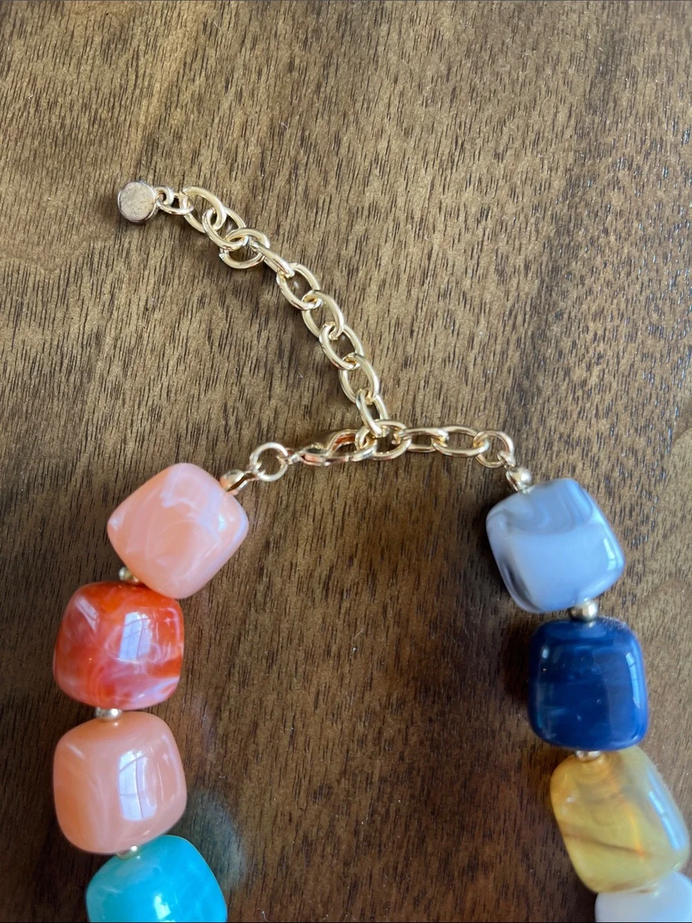 Colorful Chunky Beaded Necklace